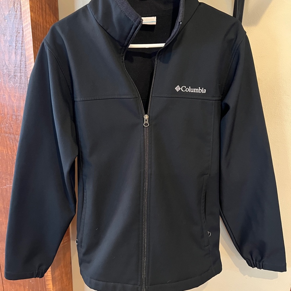 Columbia Black Full-Zip Jacket